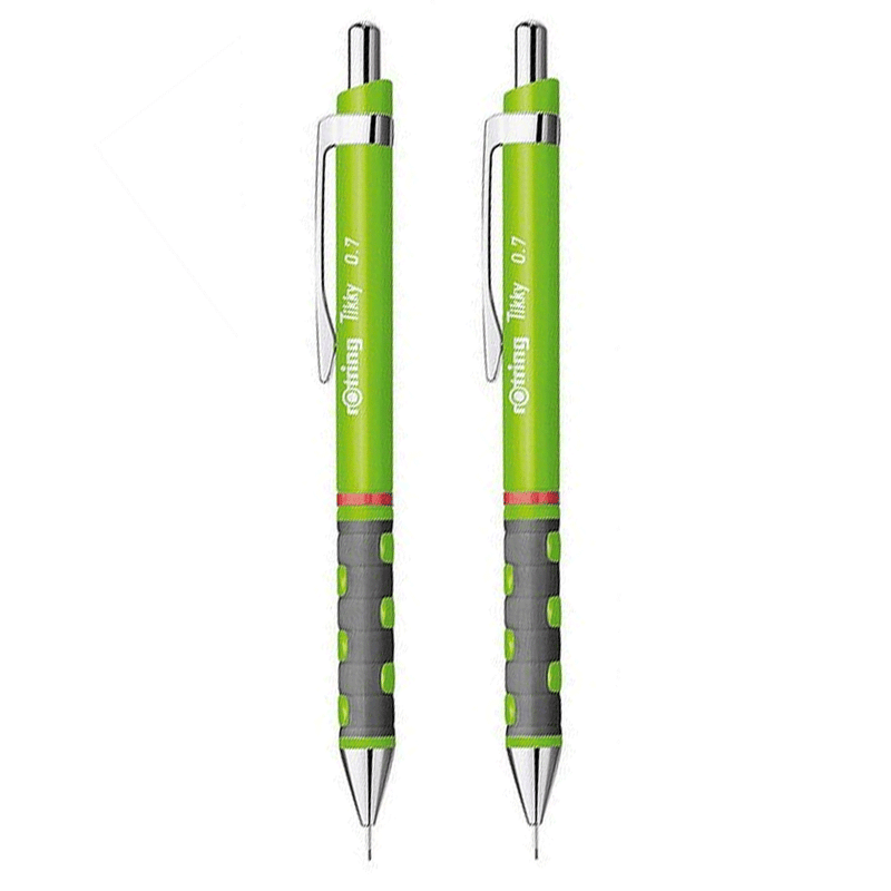 ROTRING, Mechanical Pencil - TIKKY NEON GREEN.