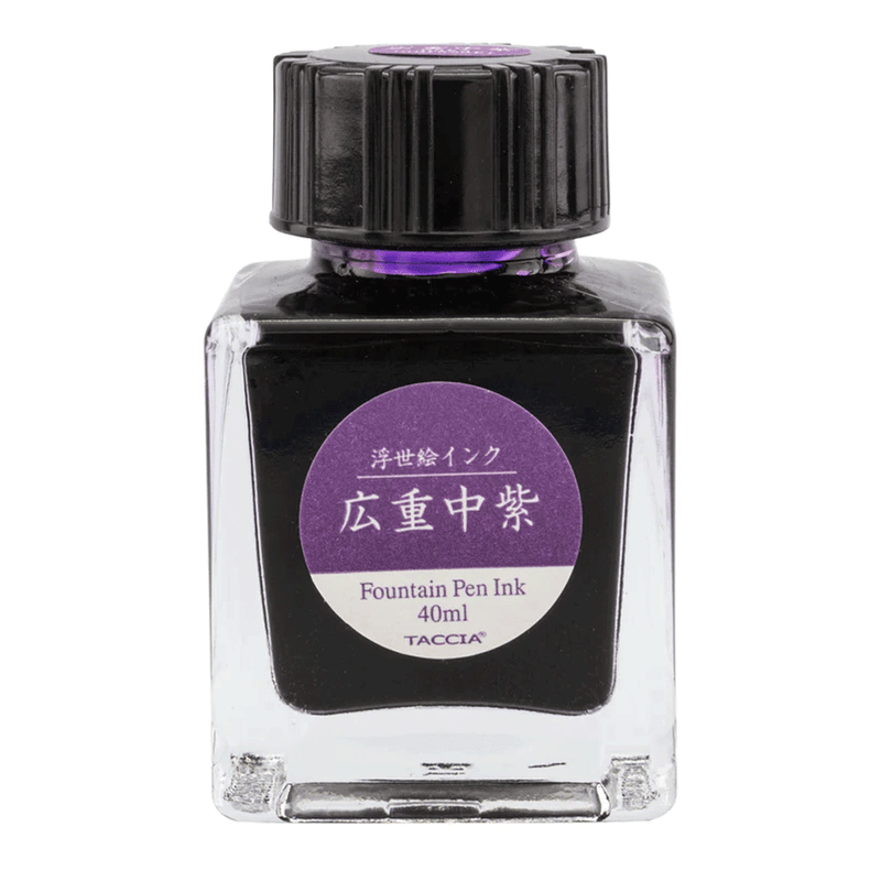 TACCIA, Ink Bottle - UKIYO-E NAKA MURASAKI (40mL).