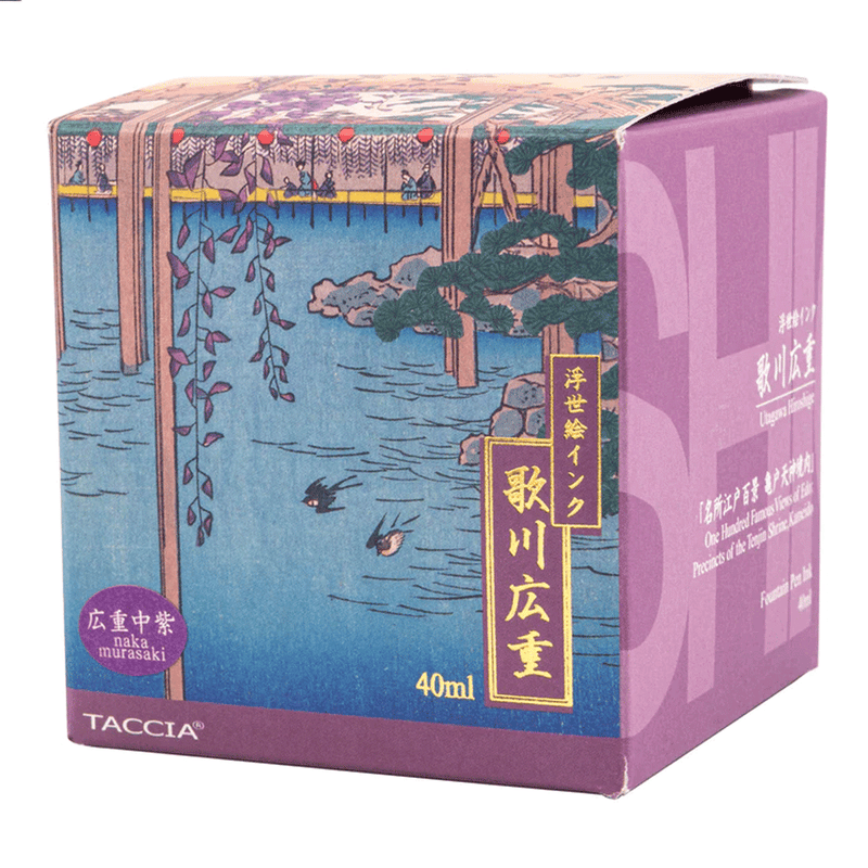 TACCIA, Ink Bottle - UKIYO-E NAKA MURASAKI (40mL).