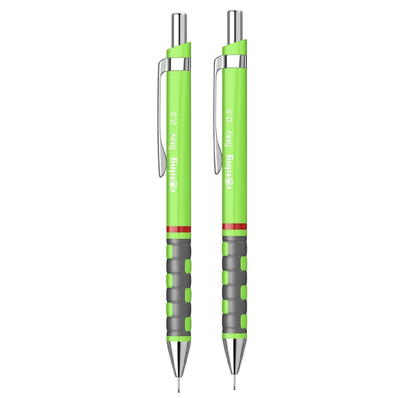 ROTRING, Mechanical Pencil - TIKKY NEON GREEN.