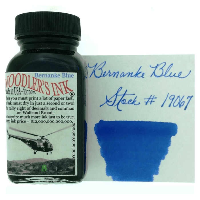 NOODLER'S, Ink Bottle - BERNANKE BLUE (88mL).