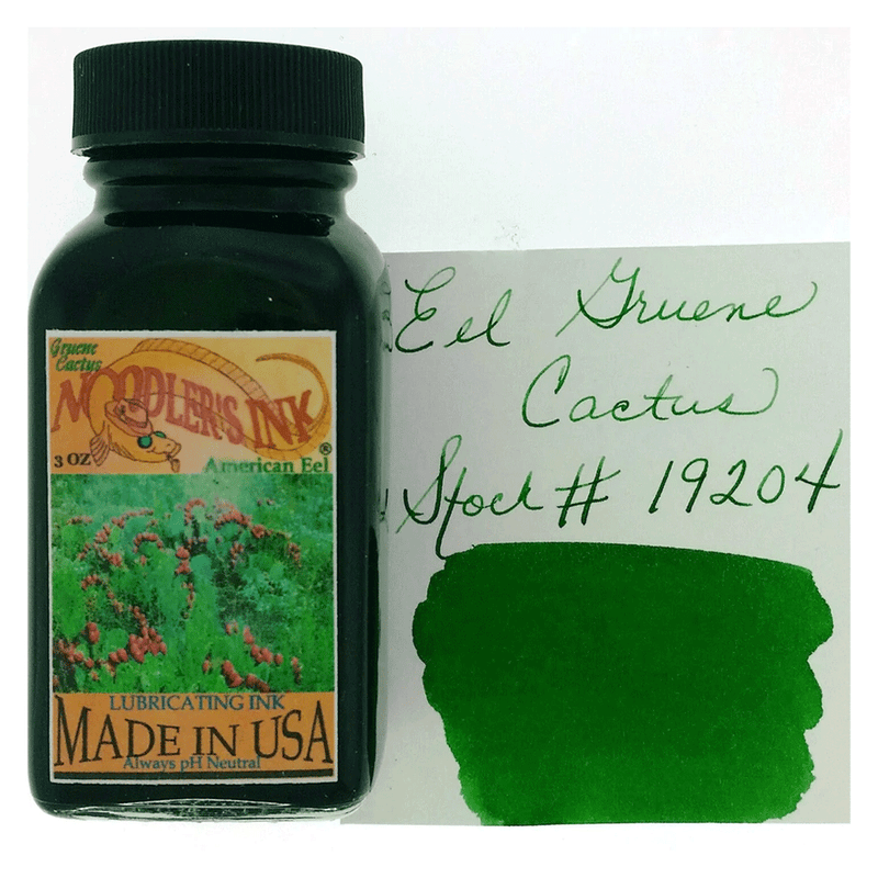 NOODLER'S, Ink Bottle - EEL GRUENE CACTUS (88mL).