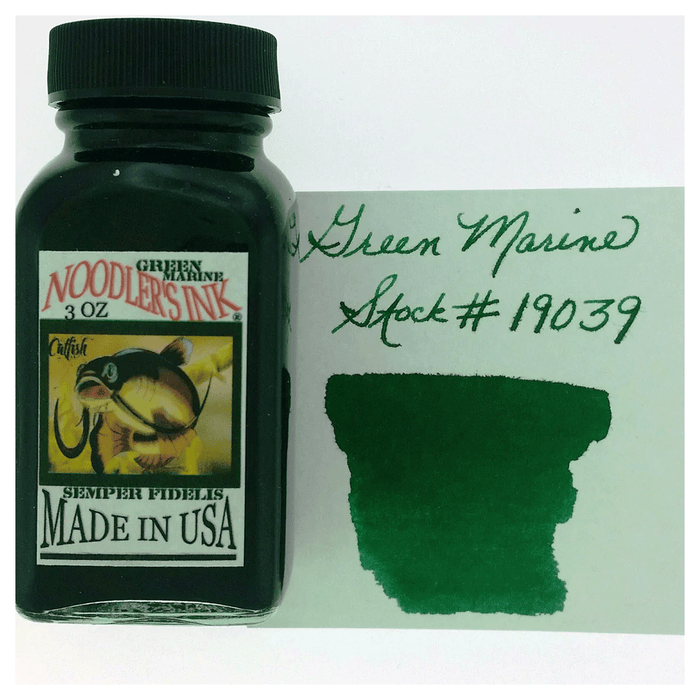 NOODLER'S, Ink Bottle - GREEN MARINE (88mL).