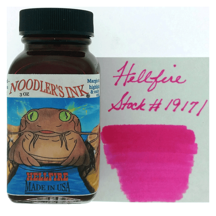 NOODLER'S, Ink Bottle - HELLFIRE (88mL).