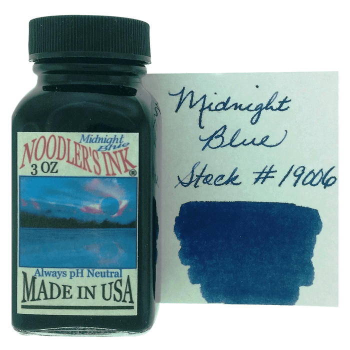 NOODLER'S, Ink Bottle - MIDNIGHT BLUE (88mL).
