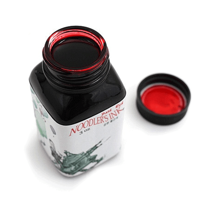 NOODLER'S, Ink Bottle - PARK RED (88mL).