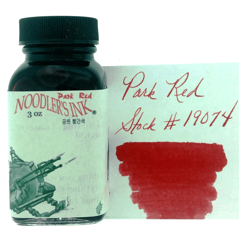 NOODLER'S, Ink Bottle - PARK RED (88mL).
