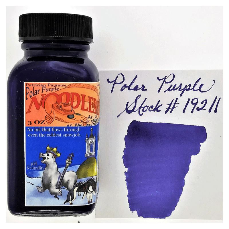 NOODLER'S, Ink Bottle - POLAR PURPLE (88mL).