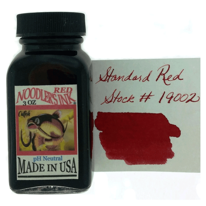 NOODLER'S, Ink Bottle - RED (88mL).