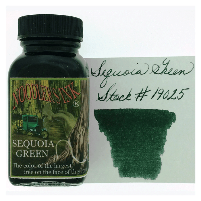 NOODLER'S, Ink Bottle - SEQUOIA GREEN (88mL).