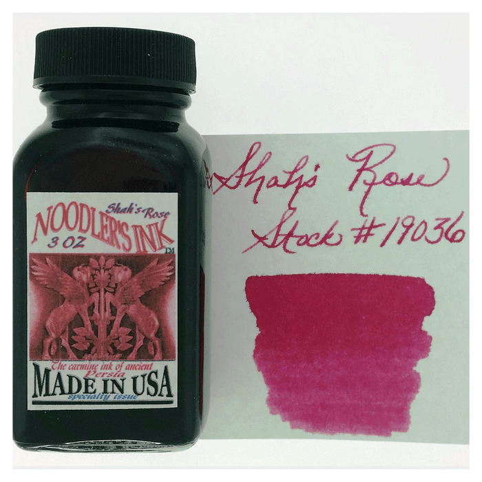 NOODLER'S, Ink Bottle - SHAH'S ROSE (88mL).