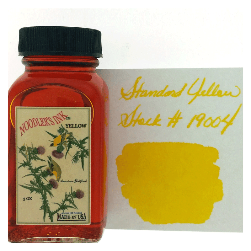 NOODLER'S, Ink Bottle - YELLOW (88mL).