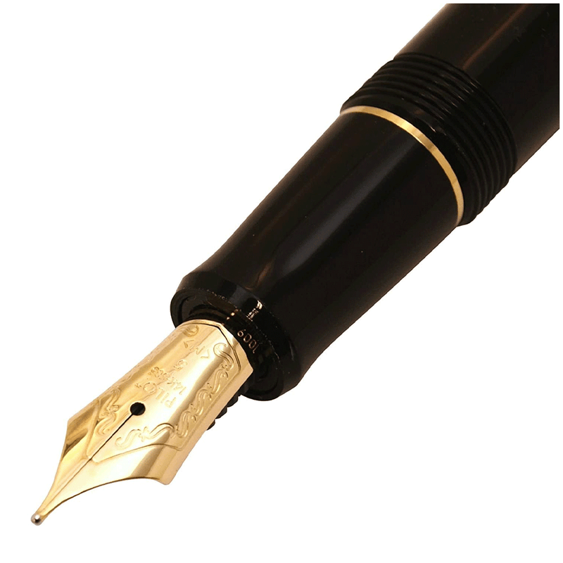 PILOT, Fountain Pen - CUSTOM 74 BLACK 14K.