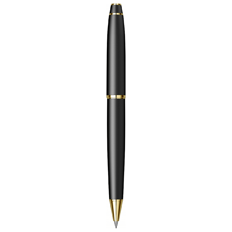 SCRIKSS, Ballpoint Pen + Mechanical Pencil Set - NOBLE 35 MATT BLACK GT.
