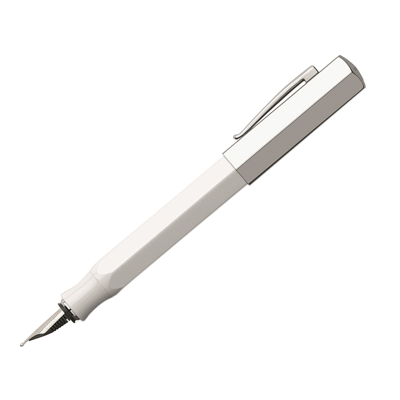 FABER CASTELL, Fountain Pen - ONDORO WHITE.