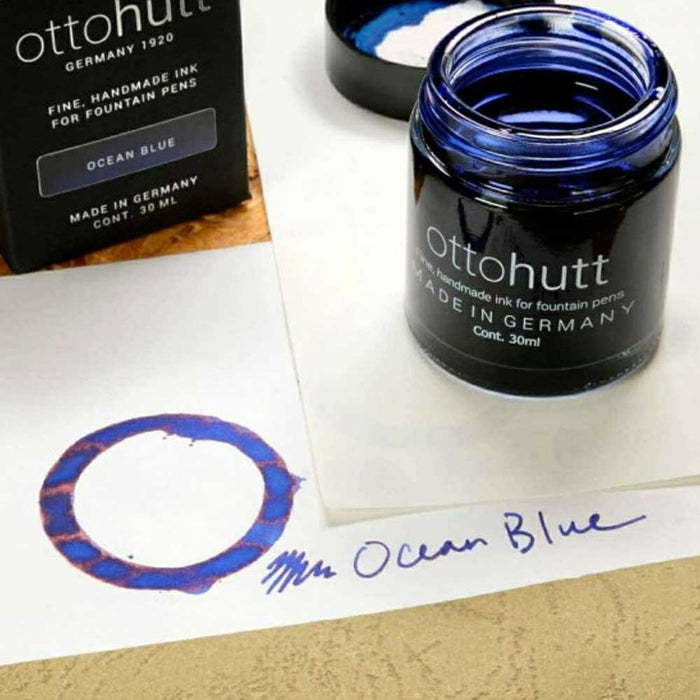 OTTO HUTT, Ink Bottle - OCEAN BLUE 30ml.