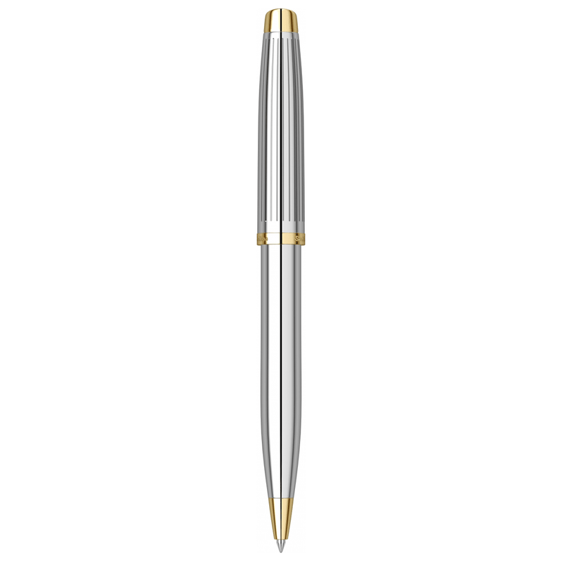 SCRIKSS, Ballpoint Pen + Mechanical Pencil Set - OSCAR 39 CHROME GT.