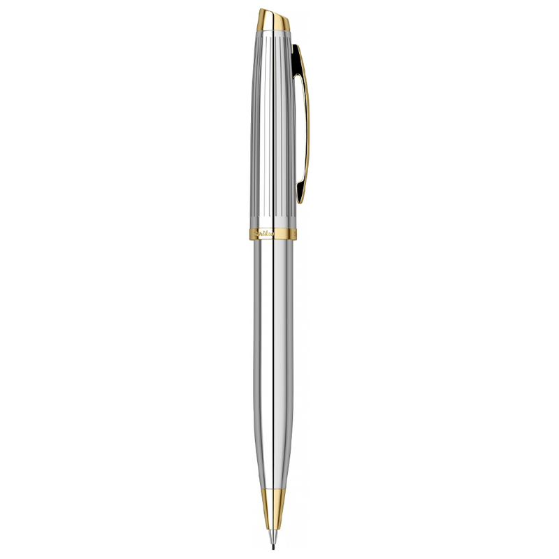 SCRIKSS, Ballpoint Pen + Mechanical Pencil Set - OSCAR 39 CHROME GT.