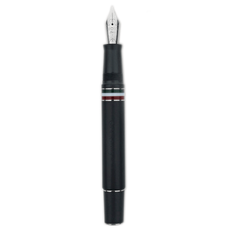 GIOIA, Fountain Pen & Rollerball Pen -  PARTENOPE BLACK SAND ST.