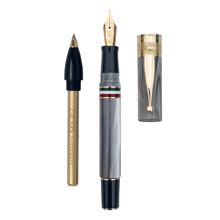GIOIA, Fountain Pen & Rollerball Pen - PARTENOPE MADREPERLA GT.