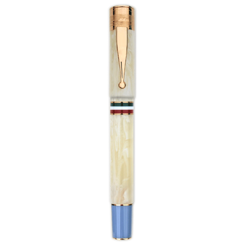 GIOIA, Fountain Pen & Rollerball Pen - PARTENOPE AVORIO RGT.