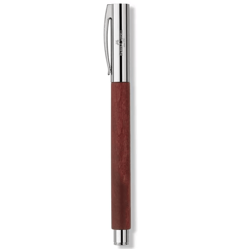 FABER CASTELL, Fountain Pen - AMBITION PEAR WOOD BROWN.