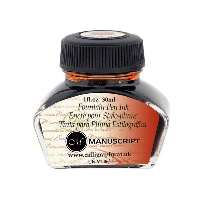 MANUSCRIPT,  Ink Bottle - SEPIA (30mL).
