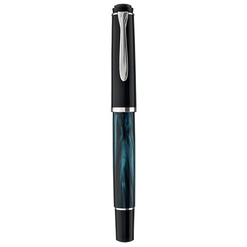 PELIKAN, Fountain Pen - CLASSIC M205 Special Edition PETROL MARBLED.