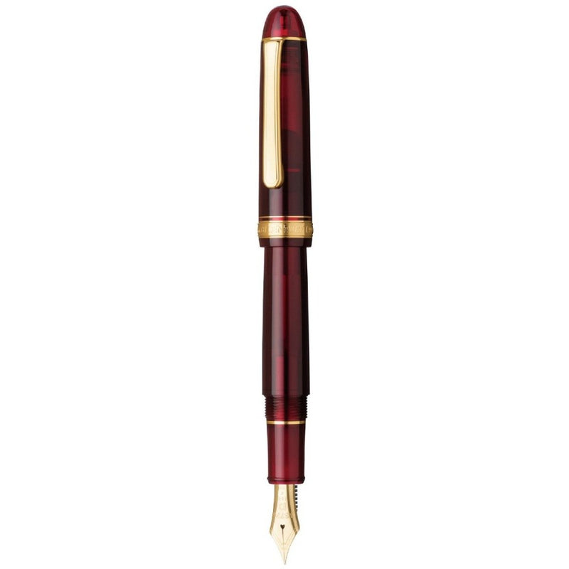PLATINUM, Fountain Pen - #3776 CENTURY gold trim BOURGOGNE 
