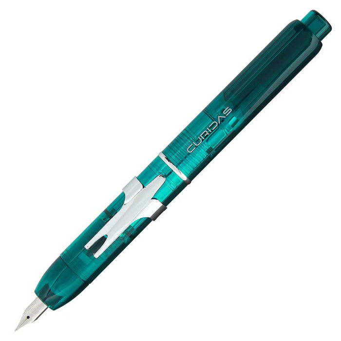 Platinum Curidas Stones Sphene Green LE Retractable Vulpen - P.W. Akkerman Den H Platinum Curidas Stones Sphene Green LE Retractable Vulpen - P.W. Akkerman Den H