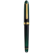 PLATINUM, Fountain Pen - #3776 CENTURY gold trim LAUREL GREEN 1