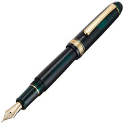 PLATINUM, Fountain Pen - #3776 CENTURY gold trim LAUREL GREEN 2