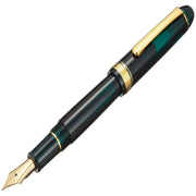 PLATINUM, Fountain Pen - #3776 CENTURY gold trim LAUREL GREEN 3