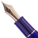 PLATINUM, Fountain Pen - #3776 CENTURY gold trim CHARTRES BLUE 3