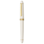 PLATINUM, Fountain Pen - #3776 CENTURY gold trim CHENONCEAU WHITE 1