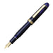 PLATINUM, Fountain Pen - #3776 CENTURY gold trim CHARTRES BLUE 2