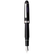 PLATINUM, Fountain Pen - #3776 CENTURY silver trim BLACK DIAMOND 