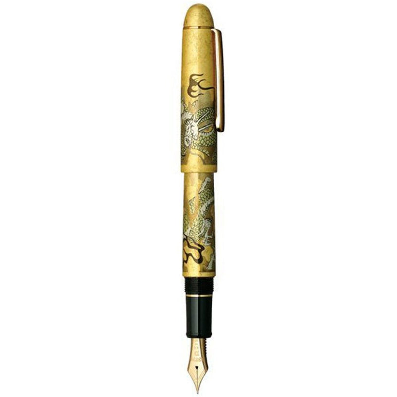 PLATINUM, Fountain Pen - #3776 CENTURY Kanazawa Gold Leaf & Ascending Dragon 