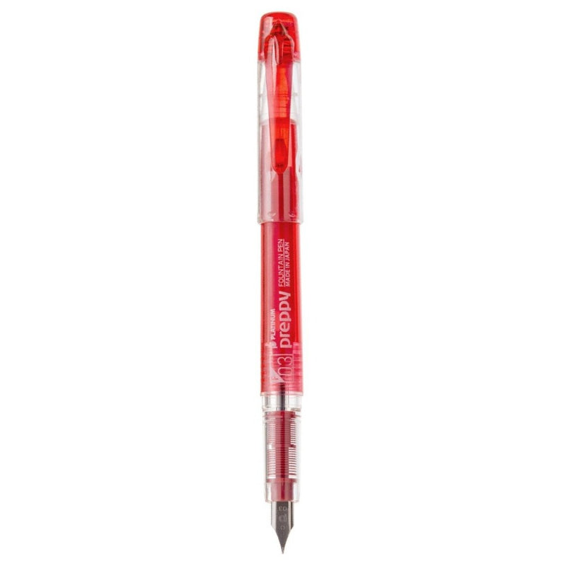 PLATINUM, Fountain Pen - PREPPY RED 