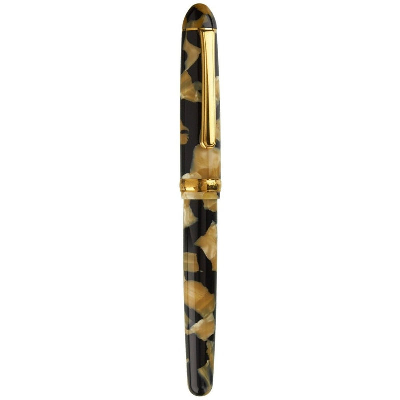 PLATINUM, Fountain Pen - #3776 CELLULOID 14K CALICO 3