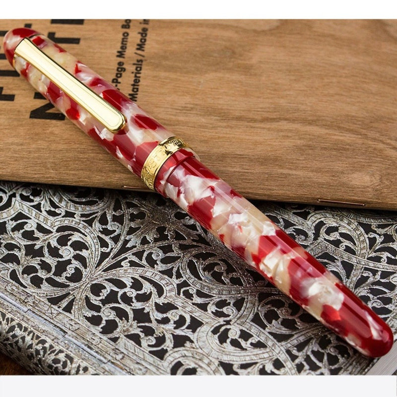 PLATINUM, Fountain Pen - #3776 CELLULOID 14K KOI 9