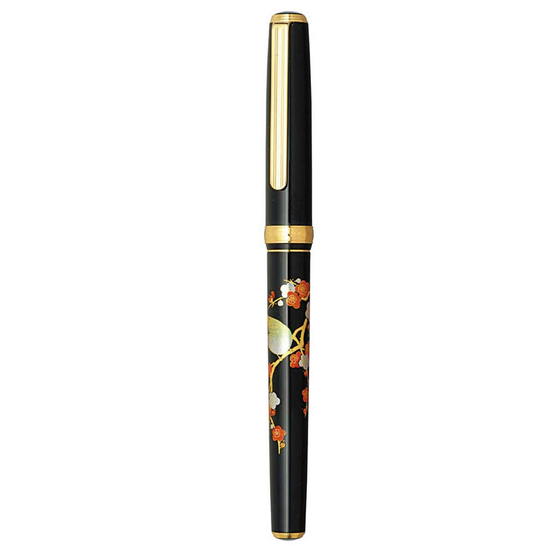 PLATINUM, Fountain Pen - VICOH MODERN MAKI-E BUSH WARBLER.