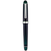 PLATINUM, Fountain Pen - #3776 CENTURY silver trim LAUREL GREEN. 2