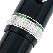 PLATINUM, Fountain Pen - #3776 CENTURY silver trim LAUREL GREEN. 11