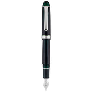 PLATINUM, Fountain Pen - #3776 CENTURY silver trim LAUREL GREEN. 4