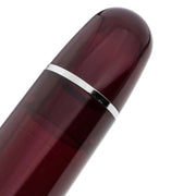 PLATINUM, Fountain Pen - #3776 CENTURY silver trim BURGUNDY. 12