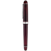 PLATINUM, Fountain Pen - #3776 CENTURY silver trim BURGUNDY. 3