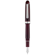 PLATINUM, Fountain Pen - #3776 CENTURY silver trim BURGUNDY. 4