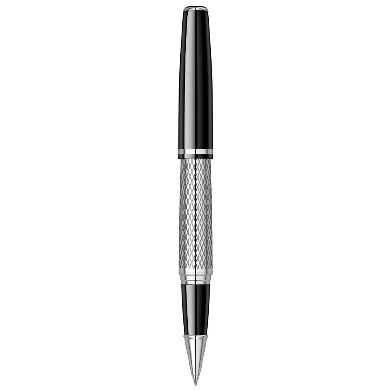 SCRIKSS, Rollerball Pen - PERA 477 BLACK CHROME CT.