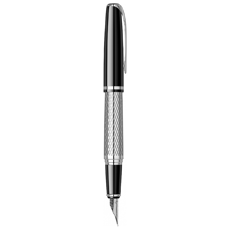 SCRIKSS, Fountain + Ballpoint Pen + Mechanical Pencil Set - PERA 477 BLACK CT.